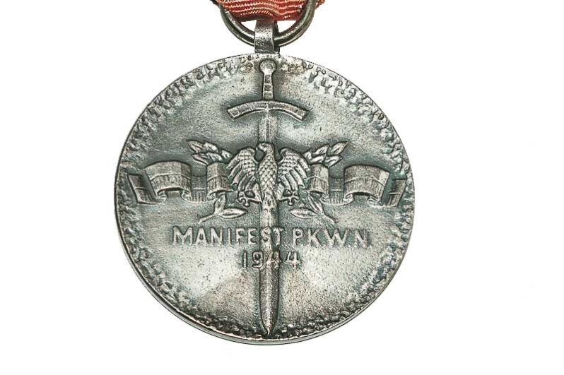 ORDEN Medal Manifest PKWN 1944 Polen Vienna Antique