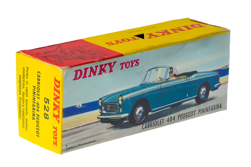 Dinky Toys 528 Peugeot 404 Pininfarina Cabriolet